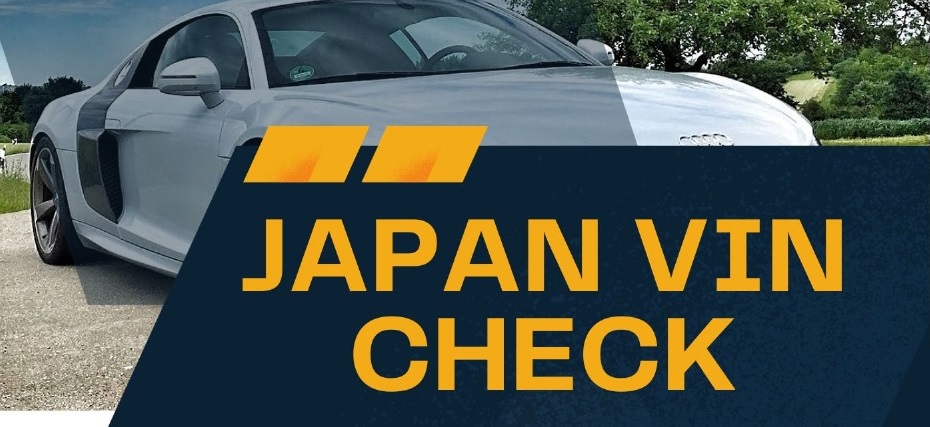 Japan VIN Check - Verify Vehicle History and Ownership