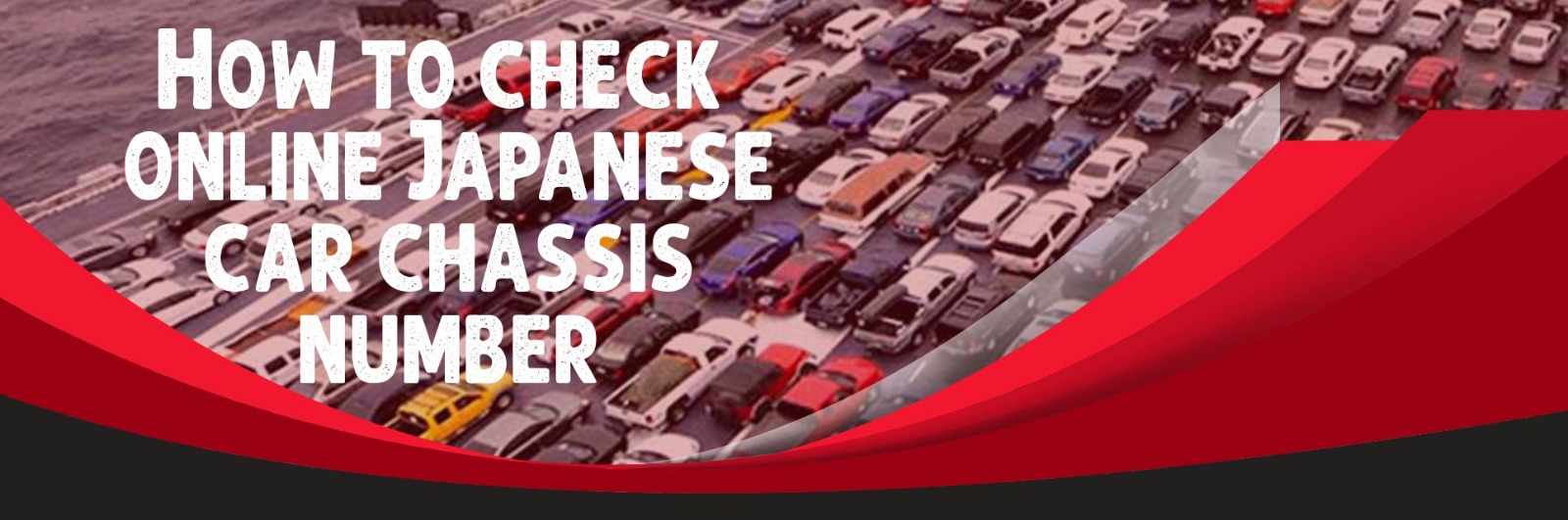 How to check online Japanese car chassis numbers?